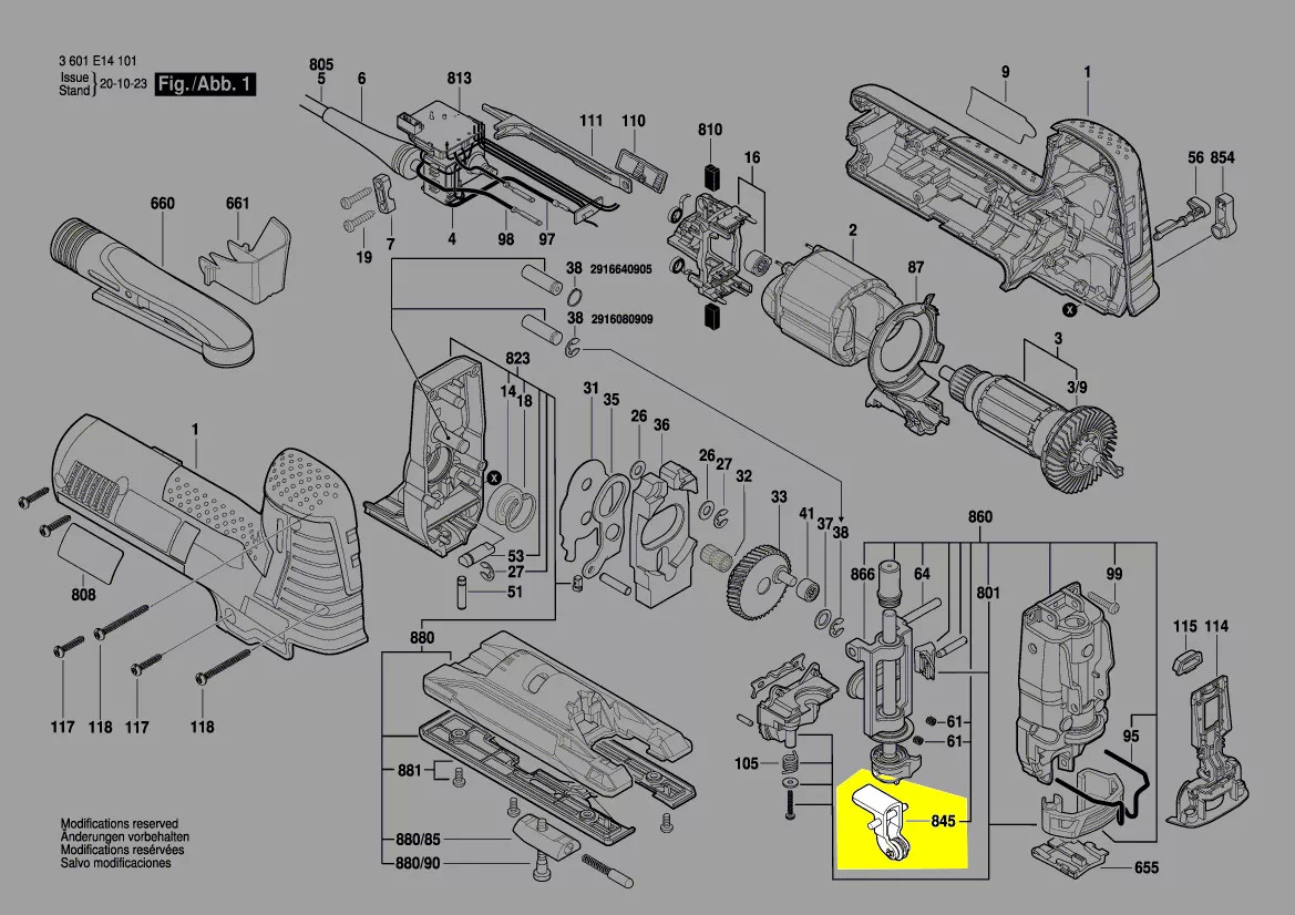 galet guide-lame réf. 2 601 321 912 Bosch